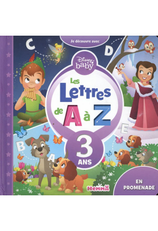 Les lettres de A à Z - 3 ans - En promenade