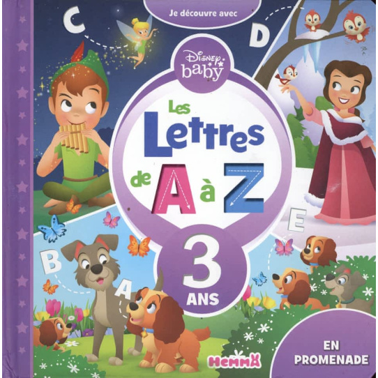 Les lettres de A à Z - 3 ans - En promenade