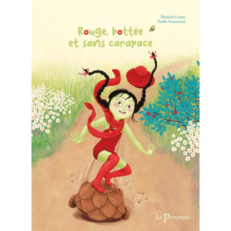 Rouge, bottée et sans carapace Rouge, bottée et sans carapace