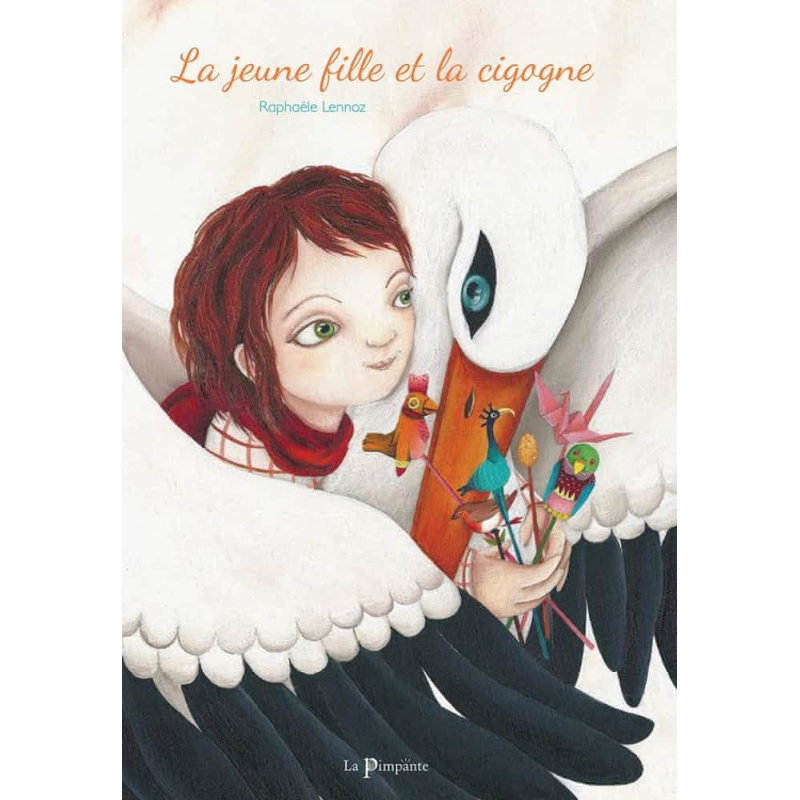 La jeune fille et la cigogne La jeune fille et la cigogne