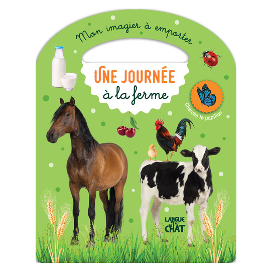 Mon imagier à emporter - Une journée à la ferme