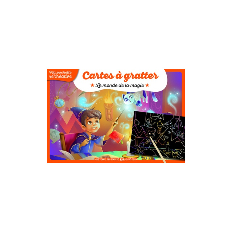 Cartes à gratter Le monde de la magie