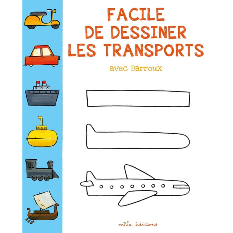 Facile de dessiner les transports Facile de dessiner les transports