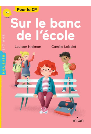 Sur le banc de l'école