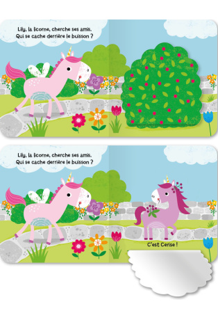 MON P'TIT FLAP - LICORNES