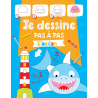 Je dessine pas à pas l'océan