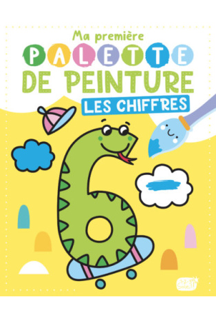 Les chiffres - Avec 1 pinceau