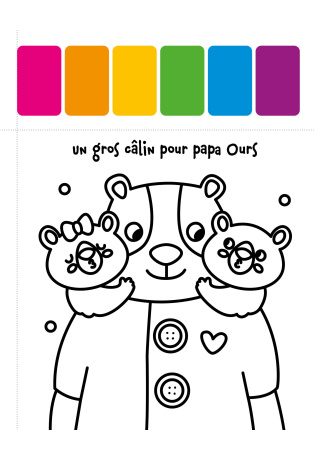 Bébés Animaux - Avec 1 pinceau
