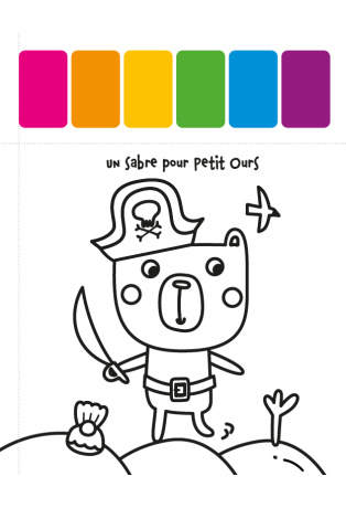 Pirates - Avec 1 pinceau