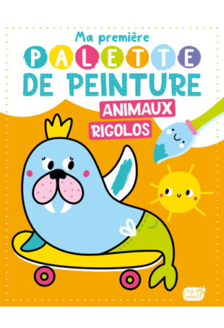 Animaux rigolos - Avec 1 pinceau