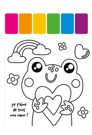 Kawaii - Avec un pinceau
