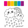 Kawaii - Avec un pinceau