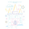 Princesse de l'hiver - 1200 strass autocollants