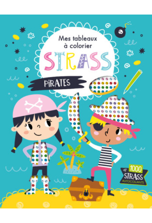 Pirates - Mes tableaux à colorier Strass