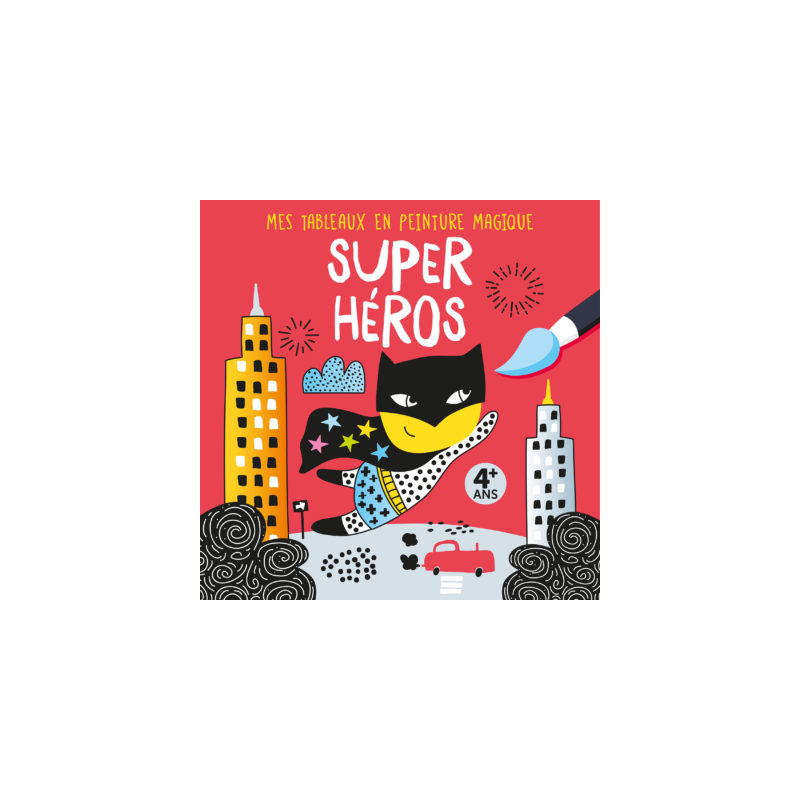 Super héros - Avec 1 pinceau Super héros - Avec 1 pinceau