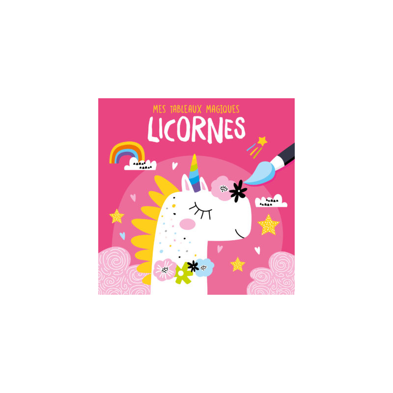 Licornes - Avec 1 pinceau Licornes - Avec 1 pinceau