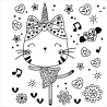 Caticorns - Avec 1 pinceau