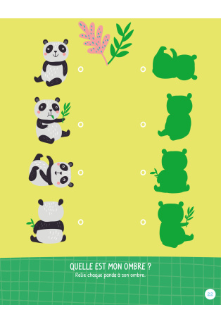 Animaux rigolos - 90 jeux sur des pages détachables