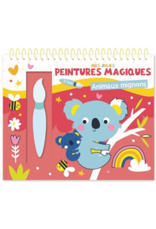 Animaux mignons - Avec 1 pinceau