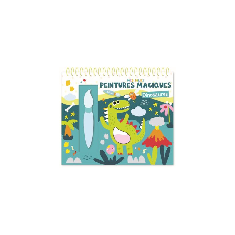 Dinosaures - Avec 1 pinceau