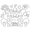 Princesses - Avec 1 pinceau