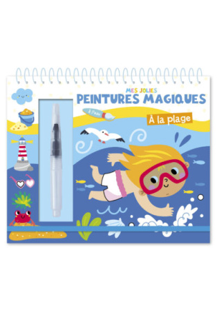 Mes jolies peintures magiques - A la plage