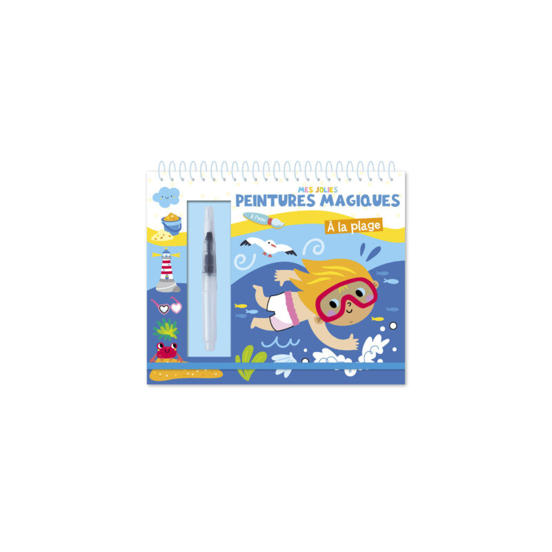 Mes jolies peintures magiques - A la plage
