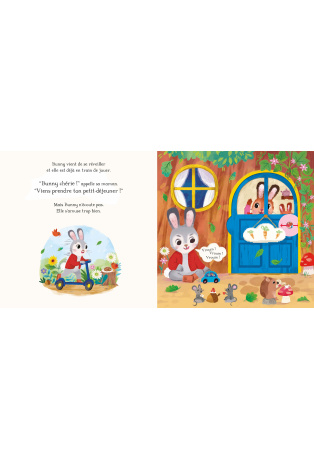 A table Petits Lapins !