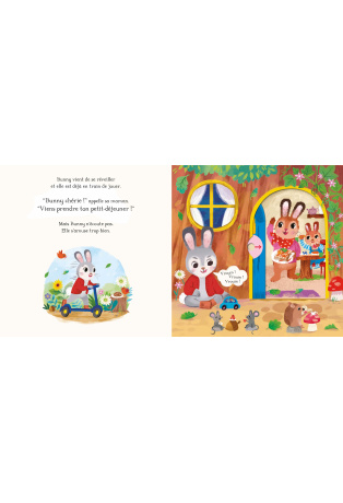 A table Petits Lapins !