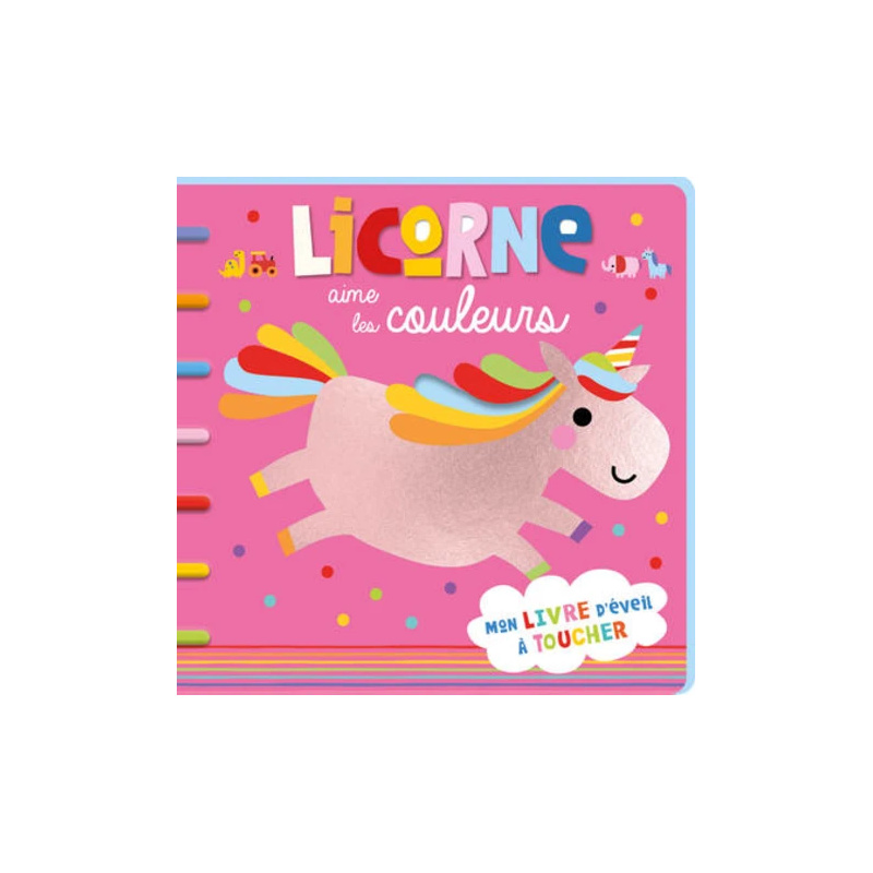 Licorne aime les couleurs