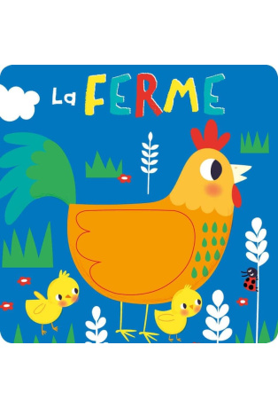 La ferme - Livre à toucher silicone