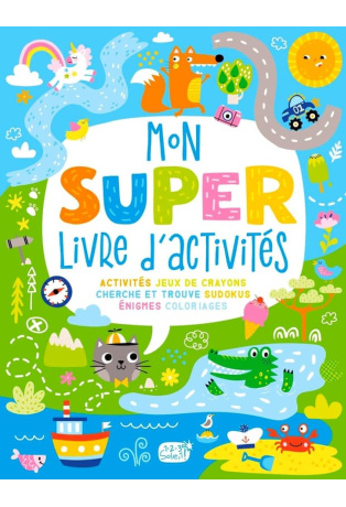Mon super livre d'activités