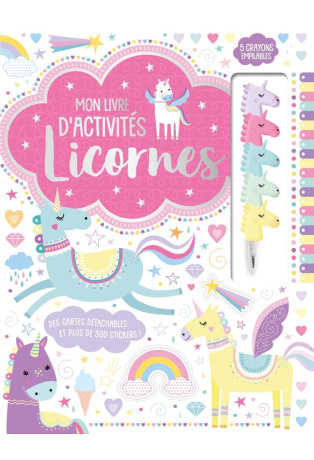 Mon livre d'activités Licornes