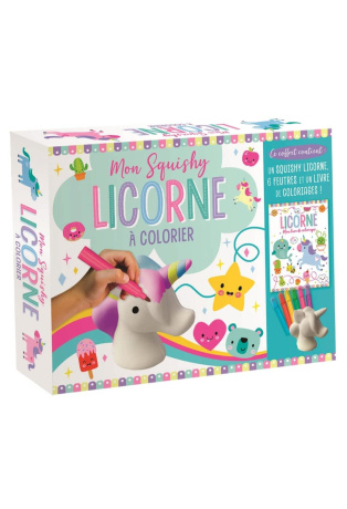Mon Squishy Licorne à colorier