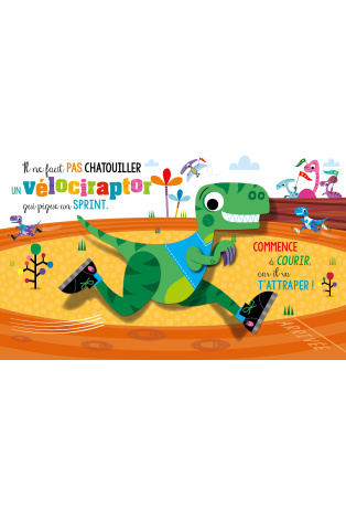 Il ne faut pas chatouiller un dinosaure !