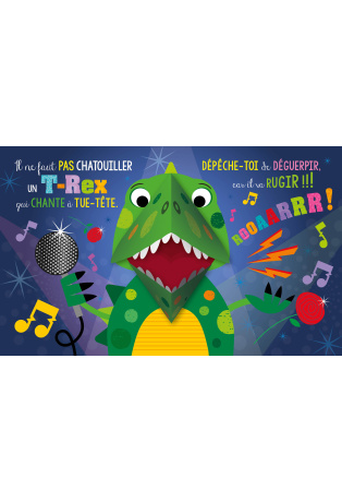 Il ne faut pas chatouiller un dinosaure !