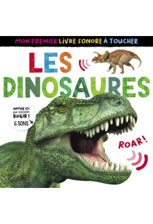MON PREMIER LIVRE SONORE À TOUCHER - LES DINOSAURES NE