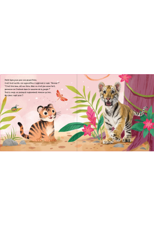 Petit tigre apprend à rugir