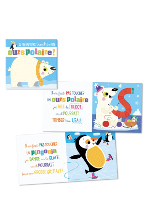 Il ne faut pas toucher un ours polaire - 3 puzzles