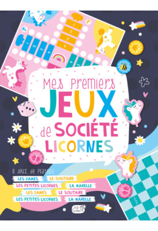 Mes premiers jeux de société - Licornes