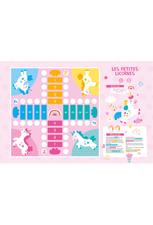 Mes premiers jeux de société - Licornes