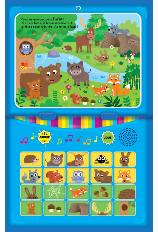 Mon livre tablette Animaux - Animaux