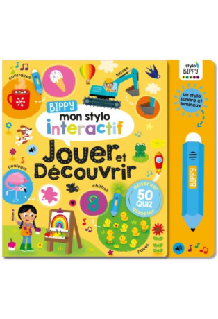 BIPPY MON STYLO INTERACTIF - JOUER ET DÉCOUVRIR