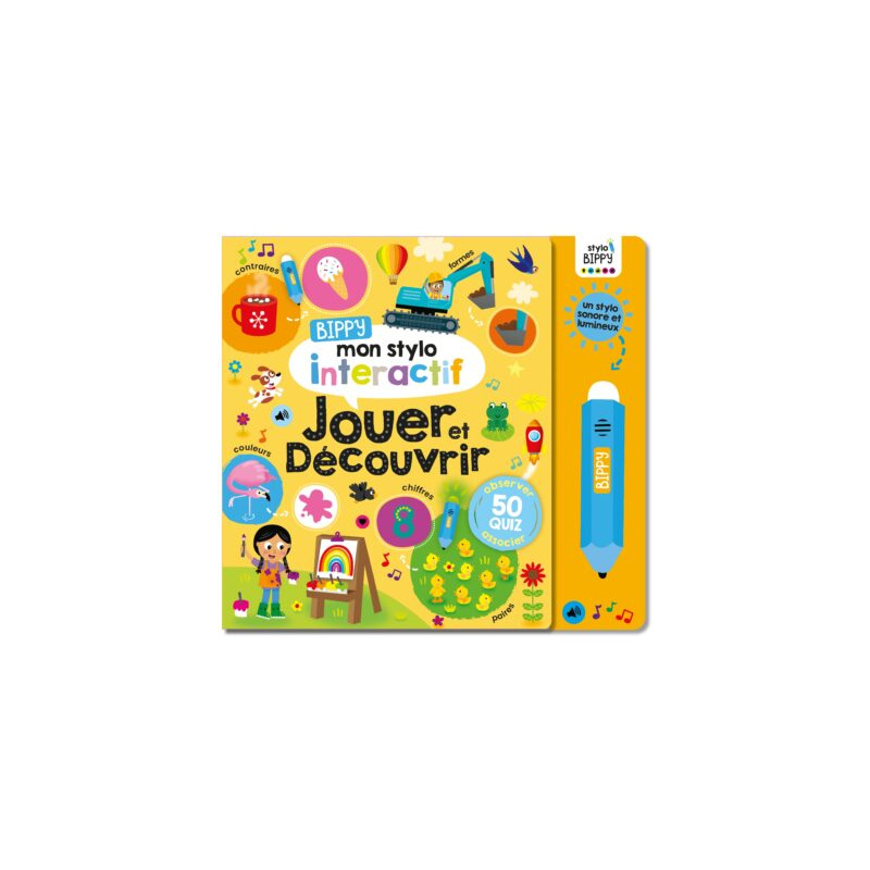 BIPPY MON STYLO INTERACTIF - JOUER ET DÉCOUVRIR