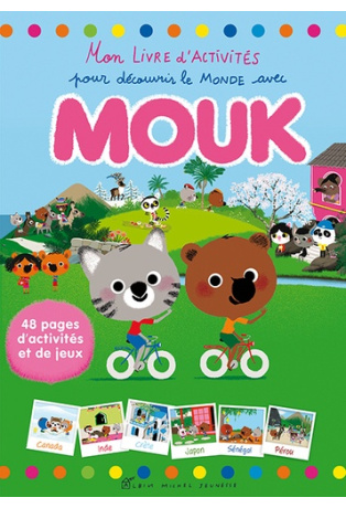 Mon livre d'activités pour découvrir le monde avec Mouk
