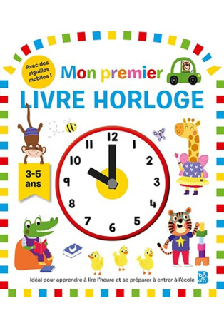 Mon premier livre horloge