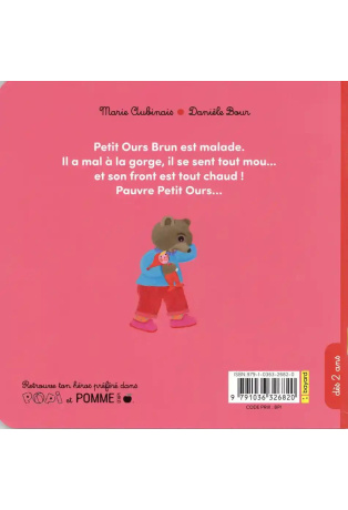 Petit Ours Brun est malade