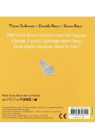 Petit Ours Brun à la mer