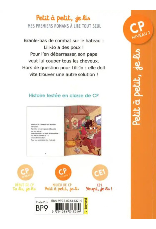 Pas de poux sur le pont - Lili-Jo, apprentie pirate