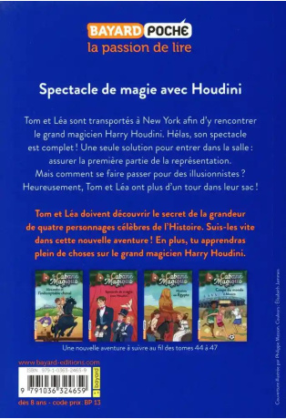 Spectacle de magie avec Houdini - Tome 45